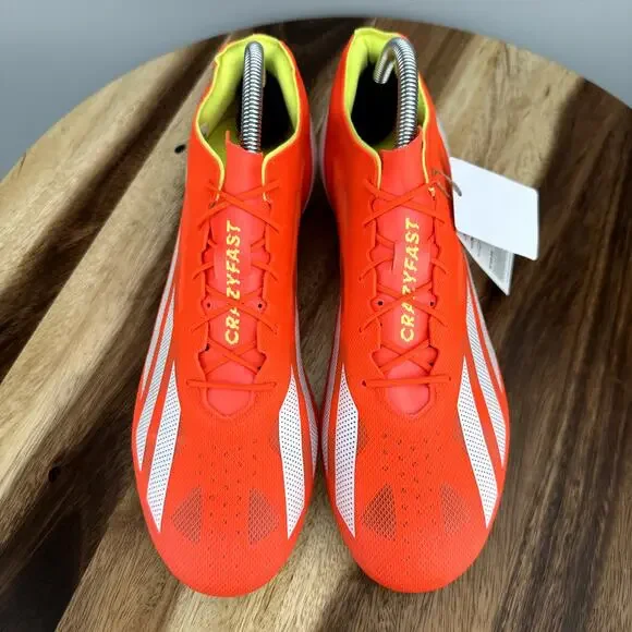 Adidas X Crazyfast + SG Men's 6.5/ Womens 7.5 Solar Red Soccer Cleats IF0646 NEW